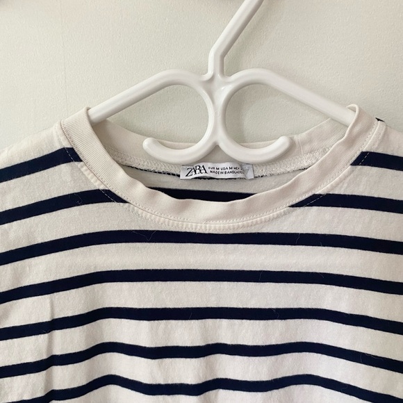 Zara Basic Cotton T-Shirt - Picture 3 of 4
